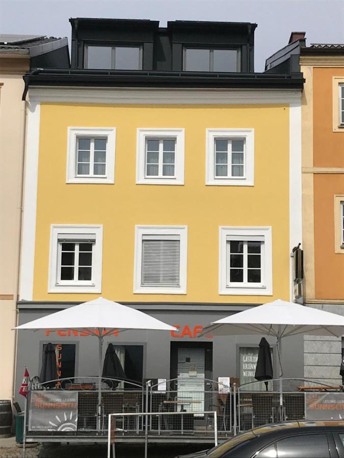 Pension Sunnseitn - Gasthof - Cafe - Weinkeller Haslach an der Mühl Exteriér fotografie